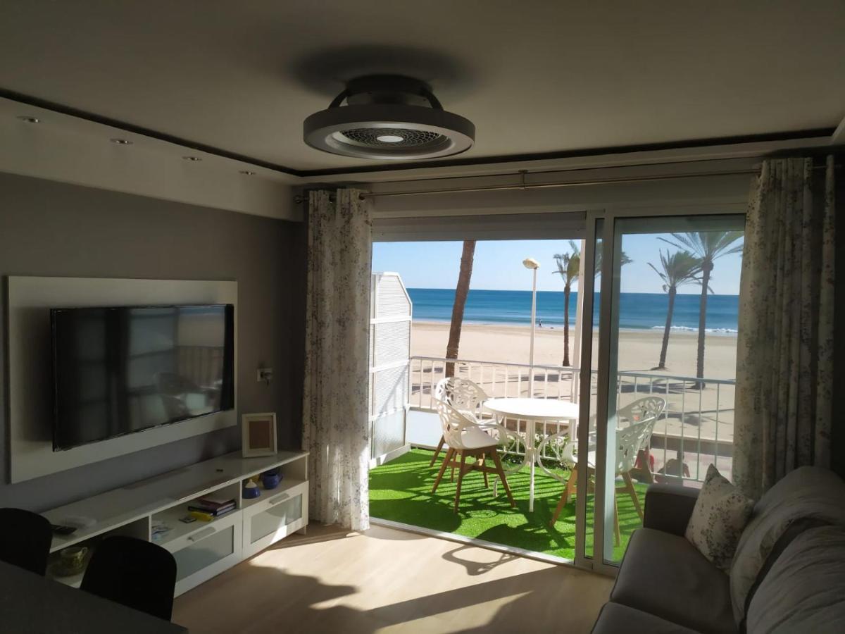 Ferienwohnung Nuevo, Primerisima Linea Con Wifi Y Parking Gratis En Playa San Antonio Cullera Exterior foto